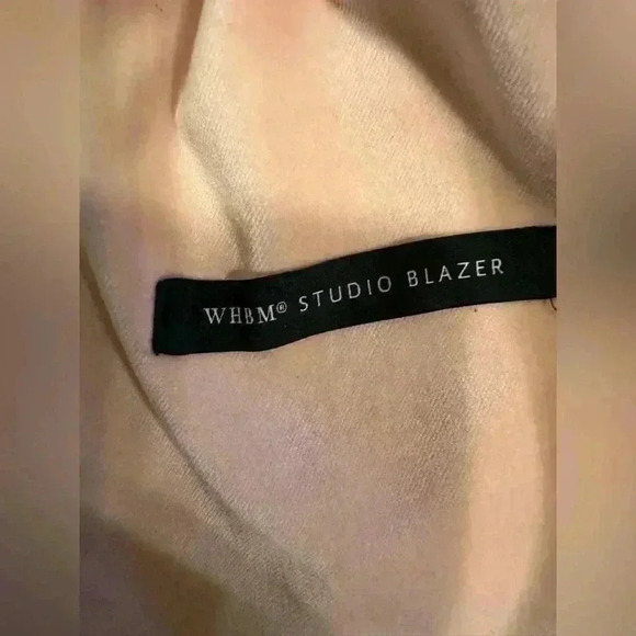 White House Black Market Pink Velvet Studio Blazer Size 6 - Picture 12 of 13